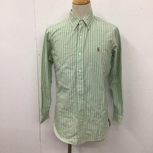 ラルフローレン RALPHLAUREN シャツ、ブラウス 長袖 長袖シャツ カラーシャツ ストライプシャツ 長袖カットソー ボタンダウンシャツ S ストライプ マルチカラー / マルチカラー /  メンズ USED 古着 中古 10109147