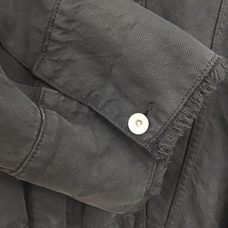 ジーナシス JEANASIS ジャケット、上着 ジャケット、ブレザー JS070977AD Gジャン FREE 無地 黒 / ブラック / レディース USED 古着 中古 10132781