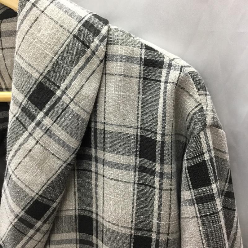 メルロー merlot ジャケット、上着 ジャケット、ブレザー チェック マルチカラー / マルチカラー / レディース USED 古着 中古 10110757