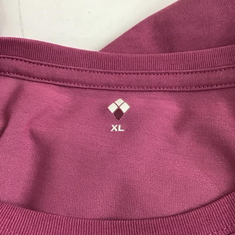 モンベル mont-bell Tシャツ 半袖 1114111 WICTワンポイントロゴ 半袖カットソー XL ロゴ、文字 マルチカラー / マルチカラー / レディース USED 古着 中古 10126491