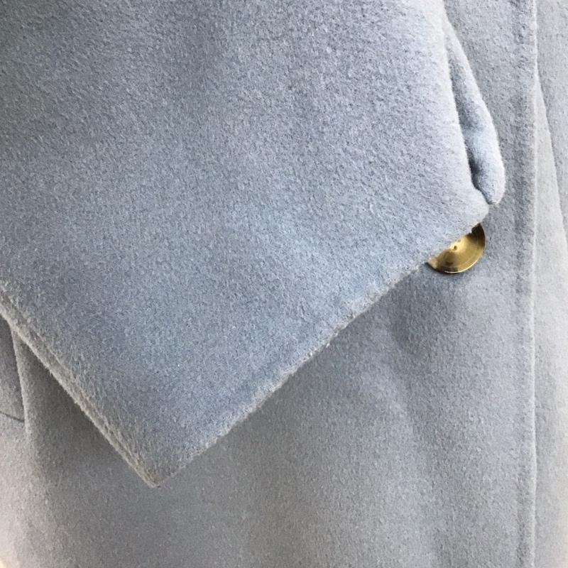 ザラ ZARA コート コート一般 M 無地 水色 / ライトブルー / レディース USED 古着 中古 10106393
