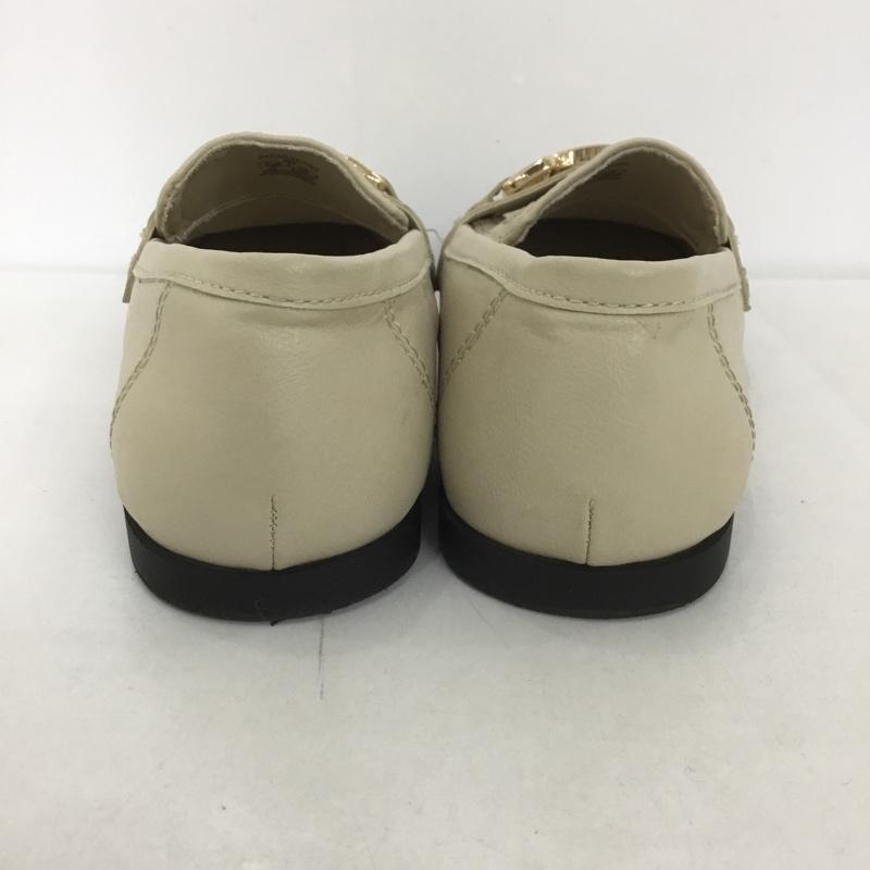 ザラ ZARA ローファー ローファー 2502 230 002 ビットローファー EU35 無地 アイボリー / アイボリー / レディース USED 古着 中古 10126442