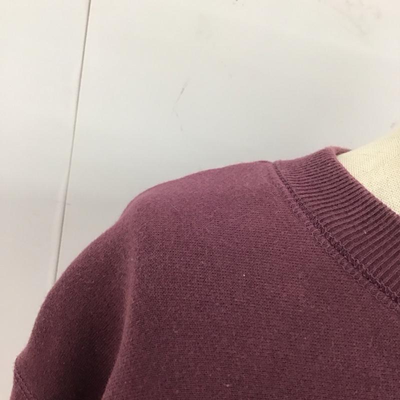 ロンハーマン Ron Herman トレーナー 長袖 2710900364 スウェット 無地 えんじ / ワインレッド / レディース USED 古着 中古 10113661