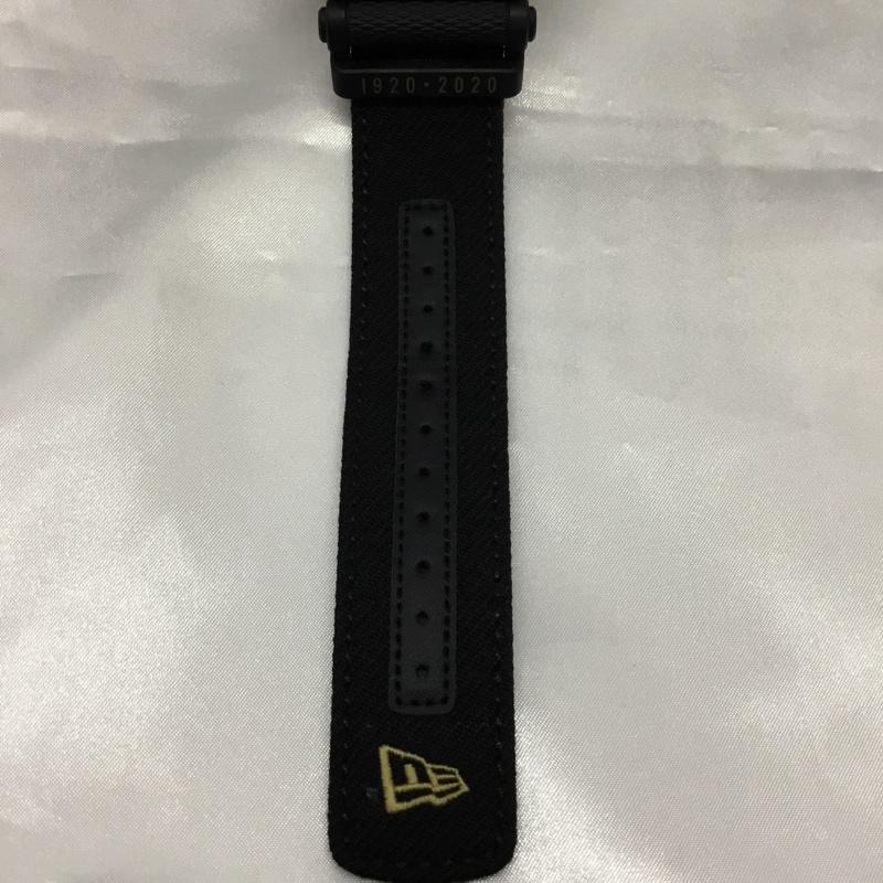 ジーショック G-SHOCK 腕時計 アナログ(クォーツ式) GM-110NE ニューエラ NEW ERA 箱有 デジタル ロゴ、文字 黒 / ブラック / X 金 / ゴールド / メンズ USED 古着 中古 10109233