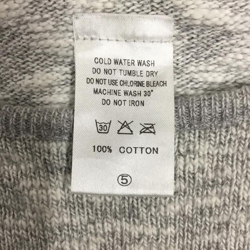 古着 USED カットソー 長袖 長袖カットソー クルーネックカットソー ロングスリーブカットソー vieasy 5 無地 灰 / グレー / メンズ USED 古着 中古 10115775