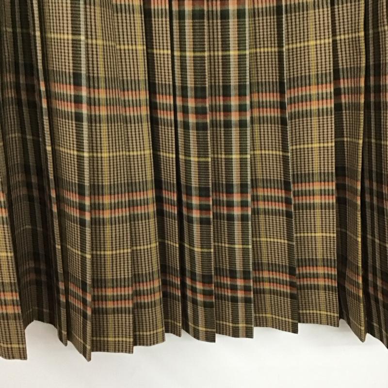 マッキントッシュフィロソフィー MACKINTOSH PHILOSOPH スカート ロングスカート H9S68-241-58 プリーツスカート 1 チェック マルチカラー / マルチカラー / レディース USED 古着 中古 10138567