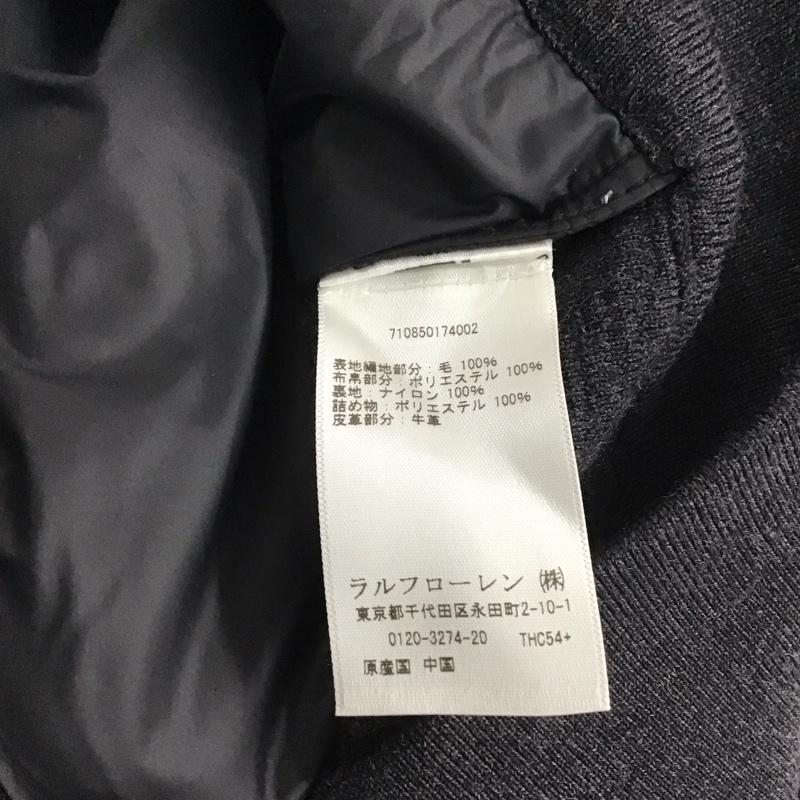 ポロバイラルフローレン Polo by RALPH LAUREN ジャケット、上着 ジャンパー、ブルゾン ジップアップジャケット アウター XS 無地 黒 / ブラック / メンズ USED 古着 中古 10146632