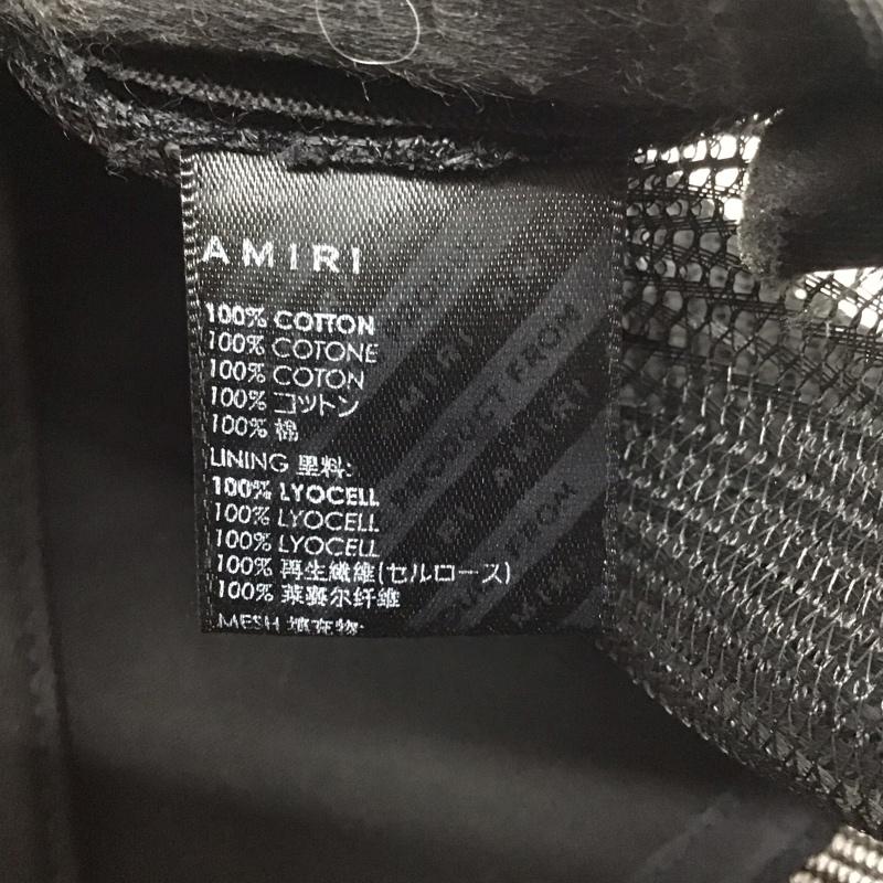 アミリ AMIRI 帽子 キャップ メッシュ ロゴ、文字 黒 / ブラック / メンズ USED 古着 中古 10113448