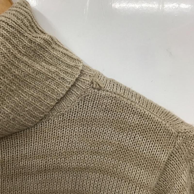 ダズリン dazzlin ニット、セーター 長袖 長袖ニットカットソー ニット セーター タートルネックニット FREE 無地 茶 / ブラウン / レディース USED 古着 中古 10117902