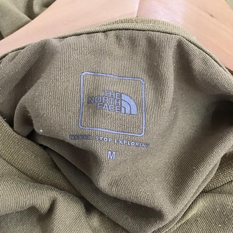 ザノースフェイス THE NORTH FACE Tシャツ 半袖 nt31622 トレッキング半袖Tシャツ 半袖カットソー プリントTシャツ M ロゴ、文字 カーキ / カーキ / メンズ USED 古着 中古 10130470