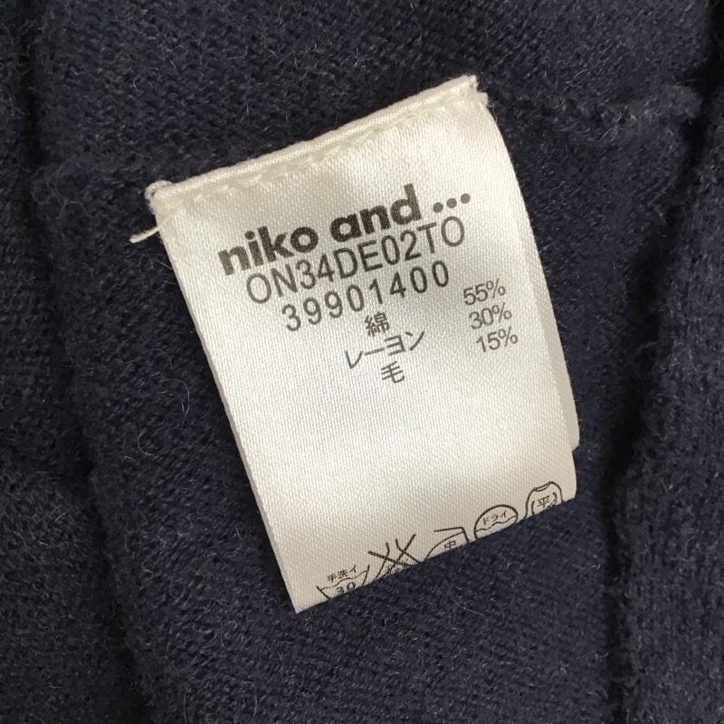 ニコアンド niko and... ニット、セーター 長袖 長袖ニットカットソー ニット セーター クルーネックニット 無地 マルチカラー / マルチカラー / レディース USED 古着 中古 10119075