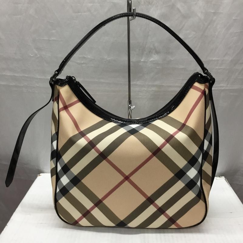 バーバリー BURBERRY トートバッグ トートバッグ ワンショルダー ノバチェック チェック 黒 / ブラック / X 白 / ホワイト / X ベージュ / ベージュ / X 赤 / レッド / レディース USED 古着 中古 10117652