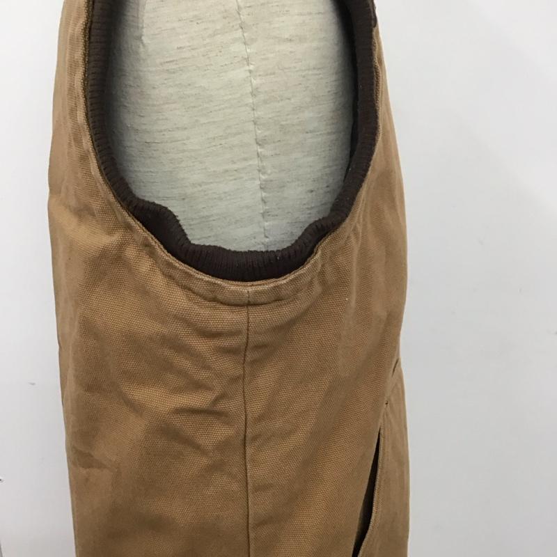 トミー TOMMY ベスト ベスト XL 無地 茶 / ブラウン / メンズ USED 古着 中古 10109141