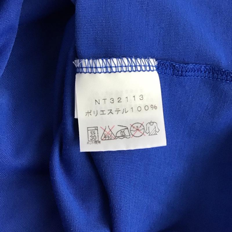 ザノースフェイス THE NORTH FACE Tシャツ 半袖 nt32113 ノッツフォークライマーズ Tシャツ プリントTシャツ L プリント 青 / ブルー / メンズ USED 古着 中古 10133959