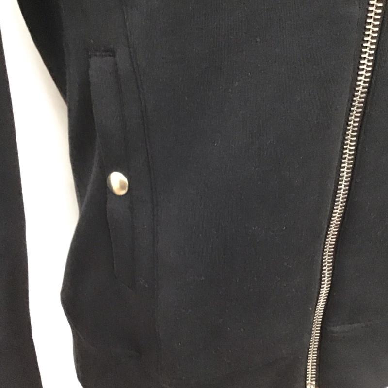 ダヴルジェイケイ wjk パーカー 長袖 mj73t SAIBARApants ジップアップパーカー 長袖パーカー L 無地 黒 / ブラック / メンズ USED 古着 中古 10107352