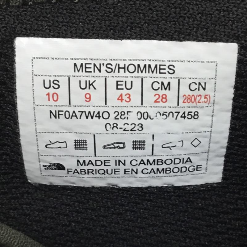 ザノースフェイス THE NORTH FACE ブーツ ショートブーツ NF0A7W4O チャッカブーツ 28.0cm カモフラージュ柄・迷彩 緑 / グリーン / メンズ USED 古着 中古 10136323