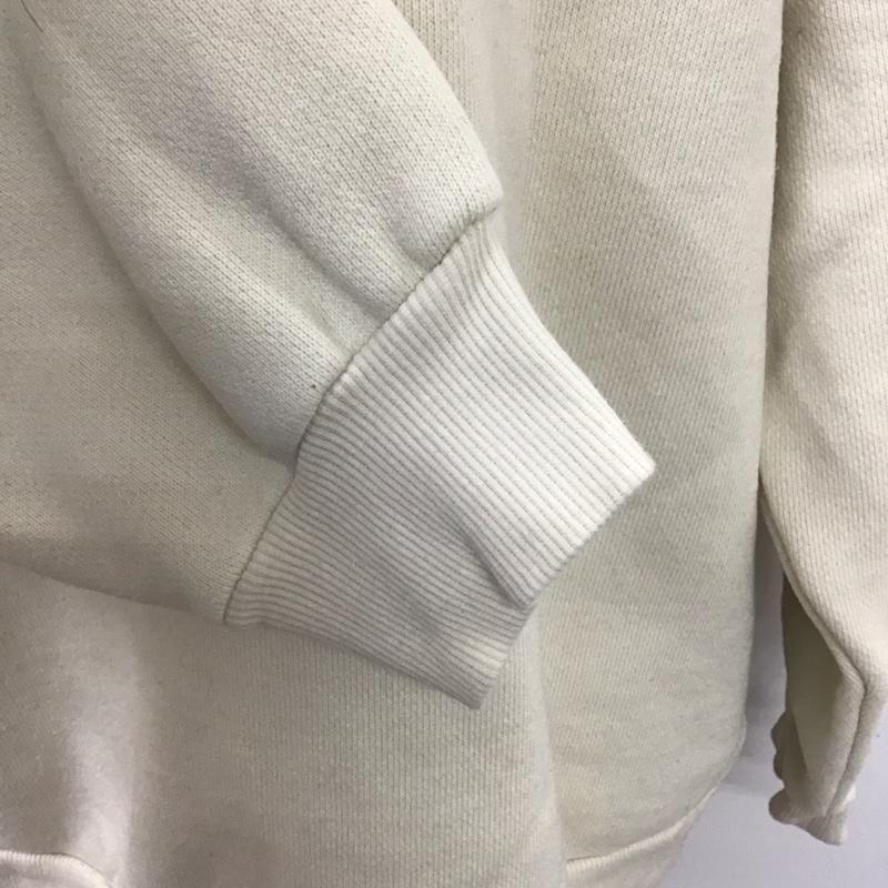 フリークスストア FREAK S STORE トレーナー 長袖 203-1224 HEAVY SWEAT 裏起毛 スウェット M 無地 アイボリー / アイボリー / メンズ USED 古着 中古 10106909