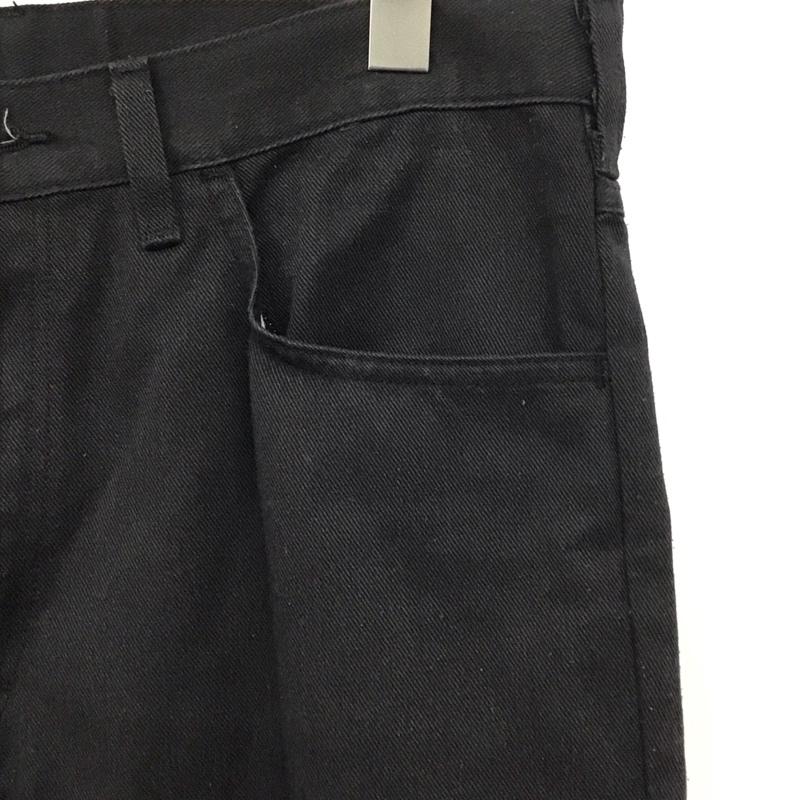 ワコマリア WACKO MARIA パンツ デニム、ジーンズ WS0166 WRANGLER M 無地 黒 / ブラック / メンズ USED 古着 中古 10134976