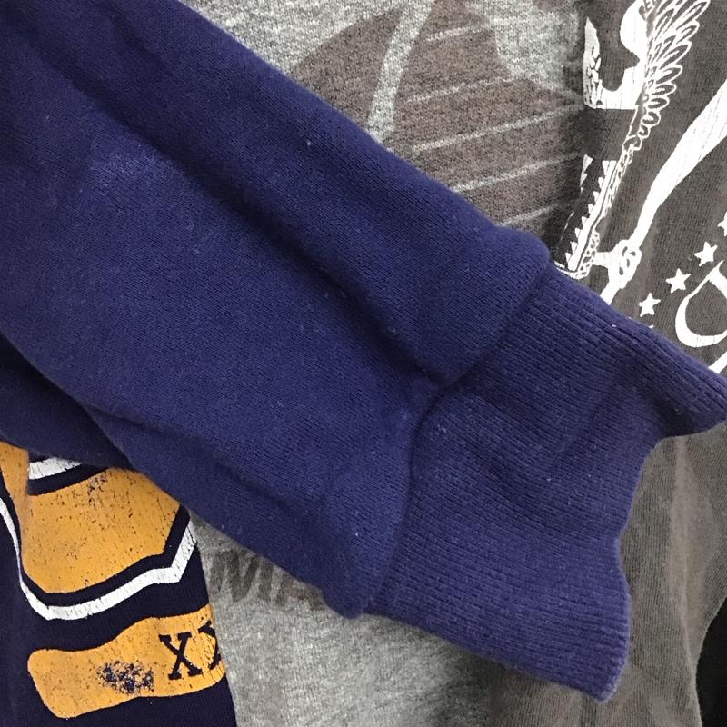グラム glamb カットソー 長袖 長袖カットソー クルーネックカットソー 長袖Tシャツ ロングスリーブカットソー 4 プリント マルチカラー / マルチカラー / メンズ USED 古着 中古 10107809