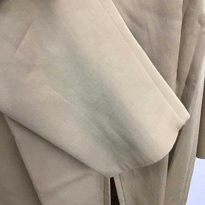ユナイテッドアローズグリーンレーベルリラクシング UNITED ARROWS green label relaxing コート コート一般 3625-144-0983 トレンチコート ロングコート アウター 36 無地 ベージュ / ベージュ / レディース USED 古着 中古 10113050