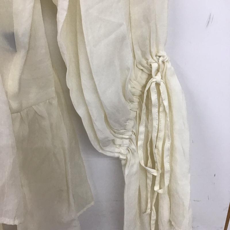 メゾンスペシャル MAISON SPECIAL シャツ、ブラウス 長袖 FREE 無地 白 / ホワイト / レディース USED 古着 中古 10137725