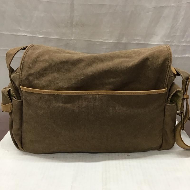 エルエルビーン L.L.Bean ショルダーバッグ ショルダーバッグ CNLP0751 0AMN7 キャンバス メッセンジャー 無地 茶 / ブラウン / メンズ USED 古着 中古 10118149