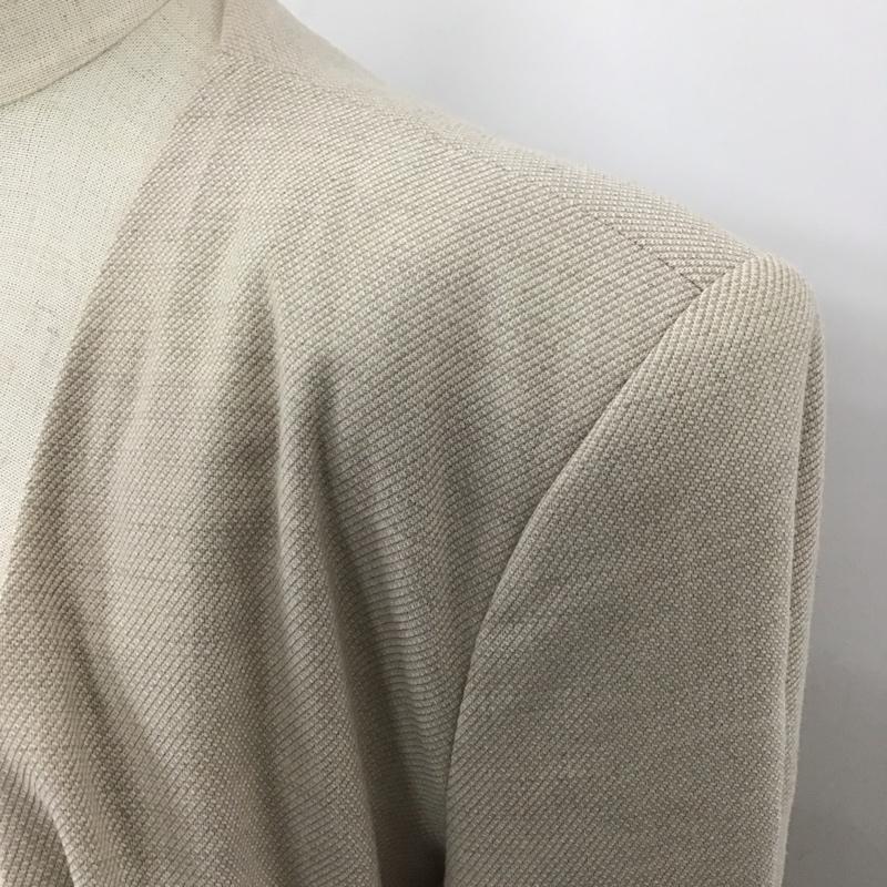ザラ ZARA ジャケット、上着 ジャケット、ブレザー 9929 121 711 ノーカラージャケット 36 無地 ベージュ / ベージュ / レディース USED 古着 中古 10122668