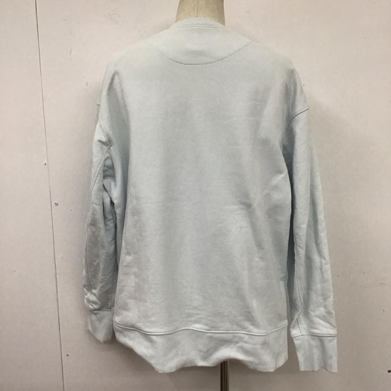 ワイスリー Y-3 トレーナー 長袖 hb3458 CLASSICCHESTLOGOCREWSWEATSHIRT クルーネック オーバーサイズ トレーナー M ロゴ、文字 水色 / ライトブルー / メンズ USED 古着 中古 10106989