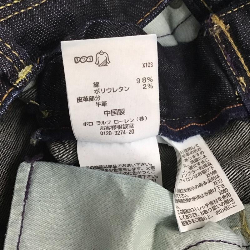 ラルフローレン RALPHLAUREN パンツ デニム、ジーンズ 28インチ 無地 インディゴ / インディゴ / レディース USED 古着 中古 10143749