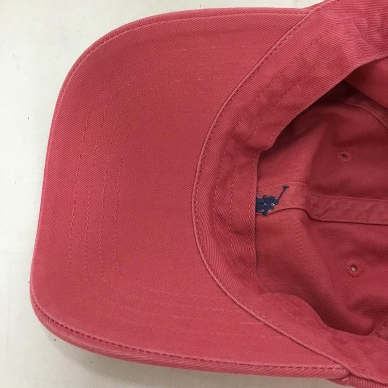 ポロラルフローレン POLO RALPH LAUREN 帽子 キャップ ワンポイント 桃 / ピンク / メンズ USED 古着 中古 10144326