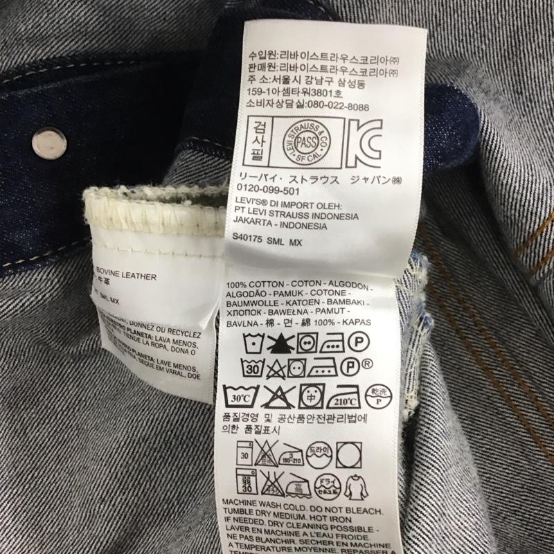 リーバイストラウスアンドコー Levi Strauss & co. ジャケット、上着 ジャケット、ブレザー デニムジャケット Gジャン アウター カジュアルジャケット M 無地 インディゴ / インディゴ / メンズ USED 古着 中古 10140513