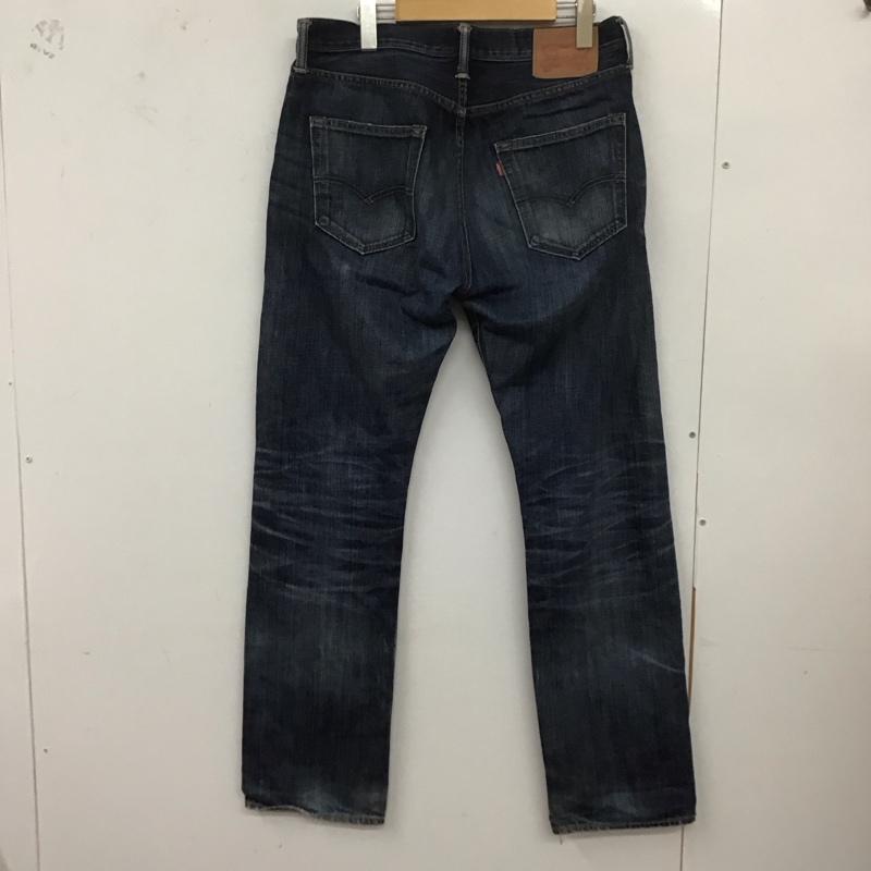 リーバイストラウスアンドコー Levi Strauss & co. パンツ デニム、ジーンズ デニムパンツ ワイドパンツ カジュアルパンツ ストレートパンツ 32インチ 無地 インディゴ / インディゴ /  メンズ USED 古着 中古 10126803