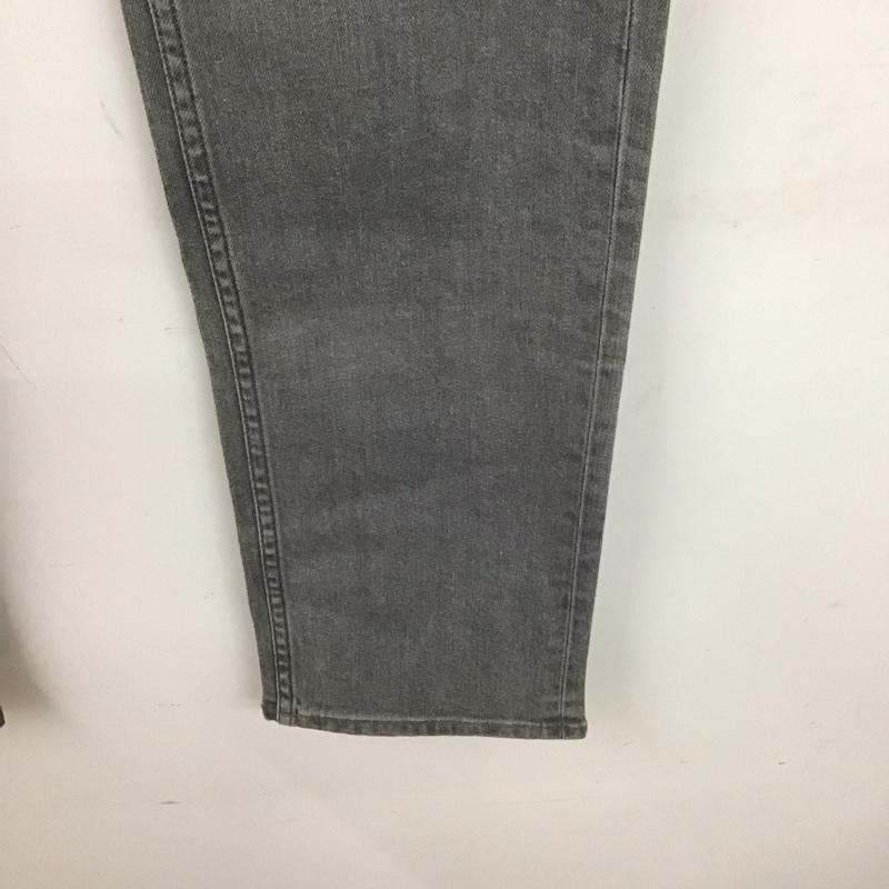 ユニクロアンダーカバー UU パンツ デニム、ジーンズ 321-072093 スキニーフィットジーンズ デニムストレッチスリムパンツ 32インチ 無地 灰 / グレー / メンズ USED 古着 中古 10130935