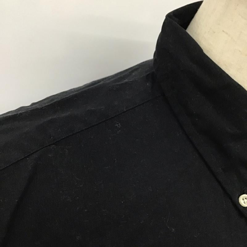 ラルフローレン RALPHLAUREN シャツ、ブラウス 長袖 長袖シャツ カラーシャツ ボタンダウンシャツ 長袖カットソー M ロゴ、文字 黒 / ブラック /  メンズ USED 古着 中古 10112487