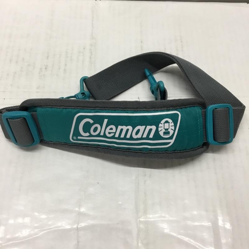 コールマン Coleman ボストンバッグ ボストンバッグ 2WAY ロゴ、文字 水色 / ライトブルー / X チャコールグレー / チャコールグレー / メンズ USED 古着 中古 10109586