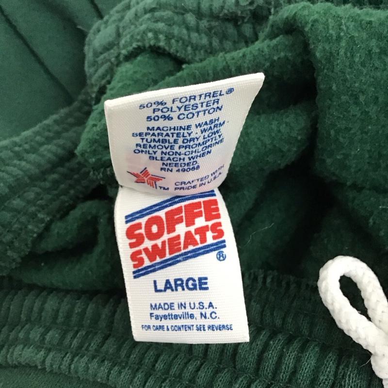 古着 USED パンツ ワークパンツ、ペインターパンツ スウェットパンツ ワイドパンツ カジュアルパンツ ジャージ L ロゴ、文字 緑 / グリーン / メンズ USED 古着 中古 10132914