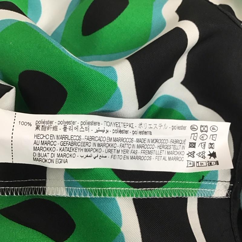 ザラ ZARA シャツ、ブラウス 長袖 長袖シャツ プリントシャツ カラーシャツ 長袖カットソー S プリント マルチカラー / マルチカラー / レディース USED 古着 中古 10109538