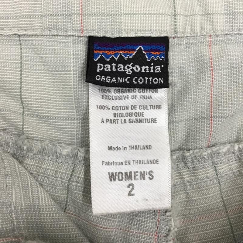 パタゴニア patagonia パンツ ショートパンツ ショートパンツ ハーフパンツ カジュアルパンツ チェックパンツ 2 レディース USED 古着 中古 10108733