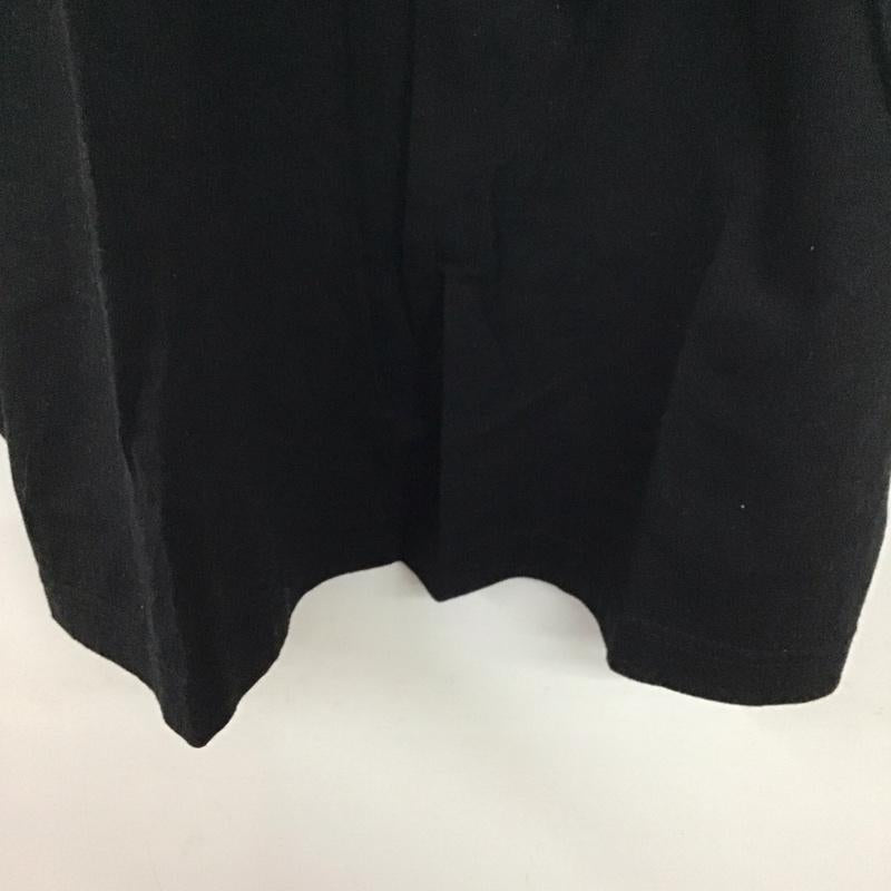 ミルクフェド MILKFED. Tシャツ 半袖 半袖カットソー プリントTシャツ クルーネックカットソー ロゴ、文字 黒 / ブラック / レディース USED 古着 中古 10132110