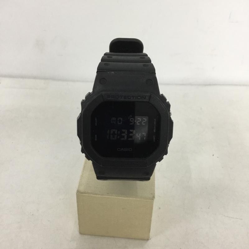 ジーショック G-SHOCK 腕時計 デジタル DW-5600BB ロゴ、文字 黒 / ブラック / メンズ USED 古着 中古 10138355