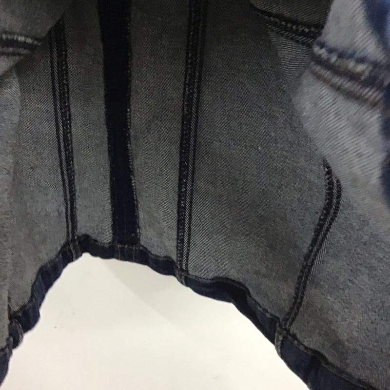 ザラ ZARA ワンピース ミニスカート デニム 半袖ワンピース S 無地 インディゴ / インディゴ / レディース USED 古着 中古 10139366