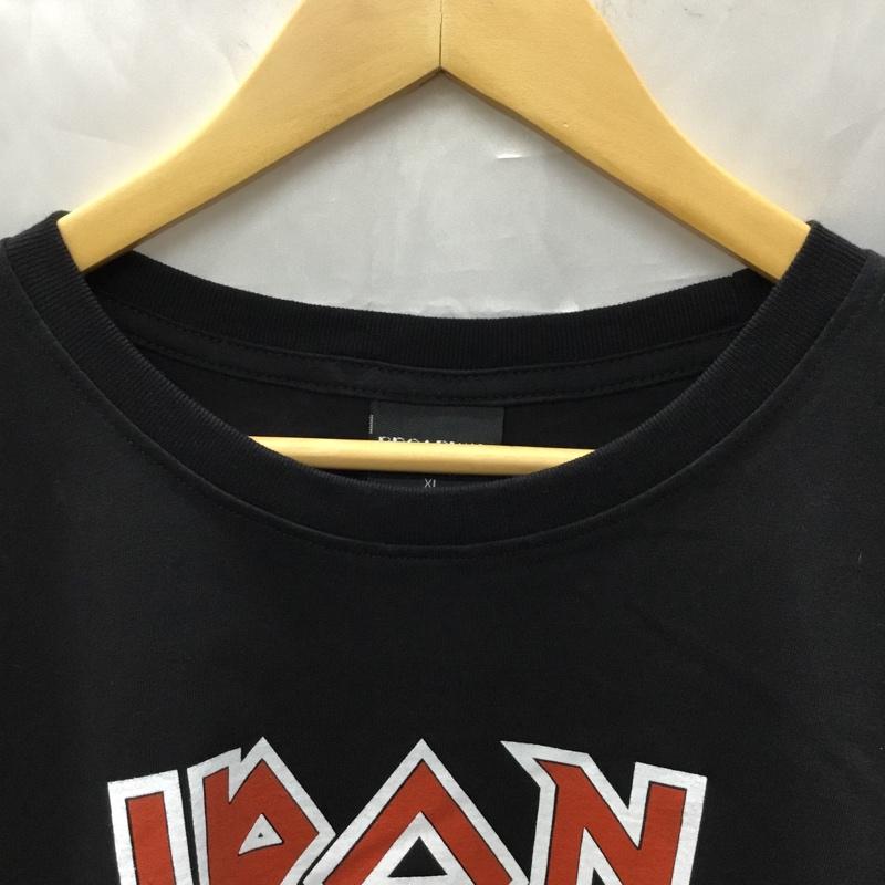 古着 USED Tシャツ 半袖 半袖カットソー プリントTシャツ クルーネックカットソー バンドTシャツ XL プリント 黒 / ブラック / メンズ USED 古着 中古 10108353
