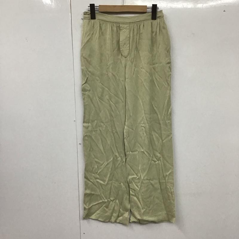 ザラ ZARA パンツ スラックス XS 無地 カーキ / カーキ / レディース USED 古着 中古 10129527