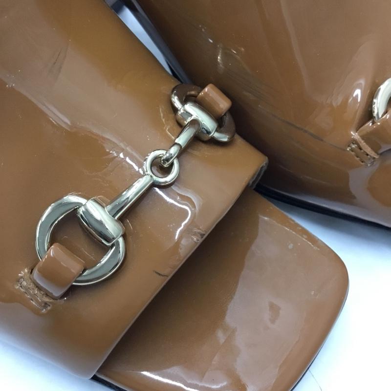 マウジー MOUSSY サンダル サンダル 太ヒール 24.5cm ワンポイント キャメル / キャメル / レディース USED 古着 中古 10113685