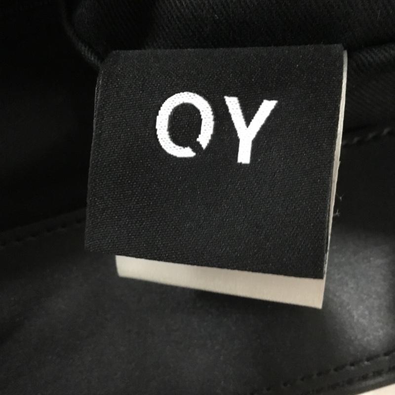 オーワイ OY トートバッグ トートバッグ ロゴレザーショッパーバッグ ロゴ、文字 黒 / ブラック / メンズ USED 古着 中古 10133612