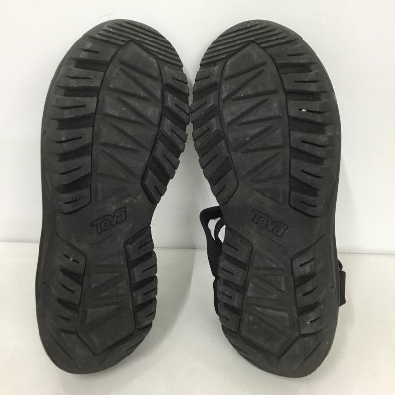 テバ Teva サンダル サンダル 1019235 HURRICANE XLT2 24cm 24.0cm ロゴ、文字 黒 / ブラック / レディース USED 古着 中古 10124367