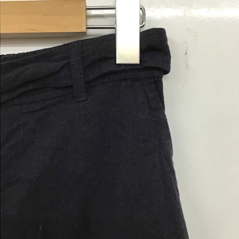 ニコアンド niko and... ボトムス ボトムス ST82CL01AD ワイドパンツ M 無地 紺 / ネイビー / レディース USED 古着 中古 10136949