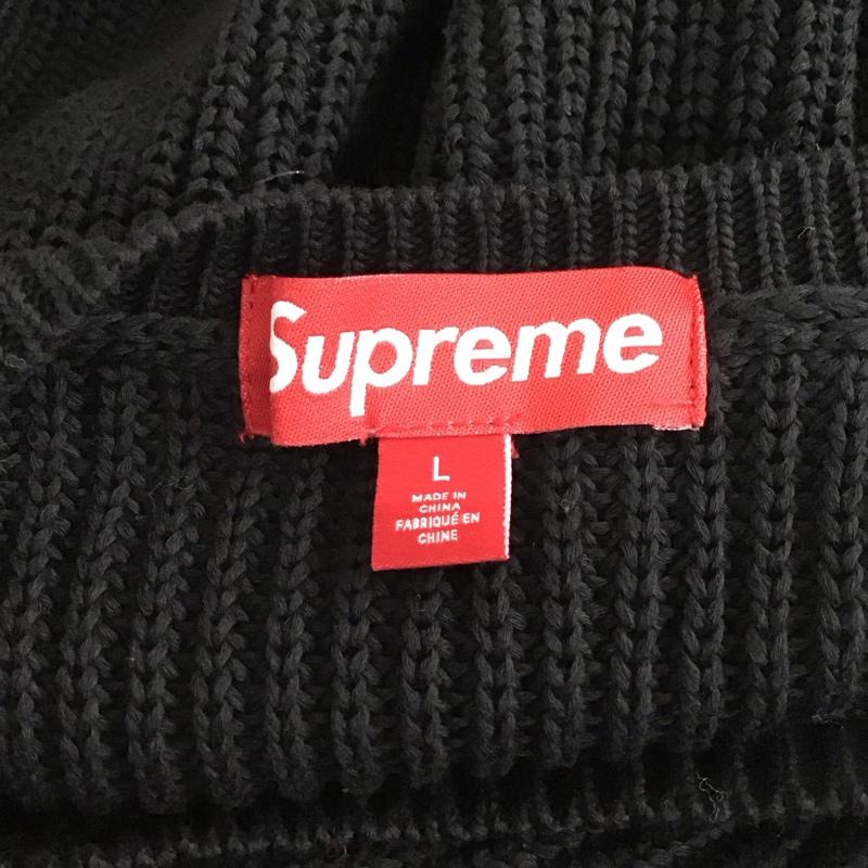 シュプリーム Supreme ニット、セーター 長袖 23FW スモールボックスロゴセーターロイヤルブルー 長袖ニットカットソー L ロゴ、文字 黒 / ブラック / メンズ USED 古着 中古 10115386