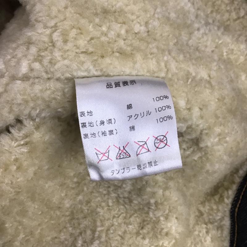 クロ KURO ジャケット、上着 ジャケット、ブレザー デニムジャケット カラージャケット 長袖ジャケット Gジャン M 無地 インディゴ / インディゴ / メンズ USED 古着 中古 10108690