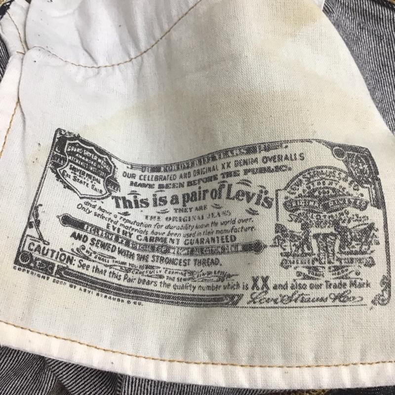 リーバイストラウスアンドコー Levi Strauss & co. パンツ デニム、ジーンズ デニムパンツ ワイドパンツ カジュアルパンツ 42インチ 無地 黒 / ブラック /  メンズ USED 古着 中古 10126808